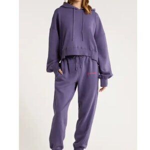 FP Movement Women's Undefeated Cotton Blend Hoodie & Jogger Set SZ: M
